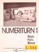 Lodge & Shipley-Lodge & Shipley Numeriturn, NT III & NT IV, Machine Center Parts Manual-NT III-NT IV-Numeriturn-01